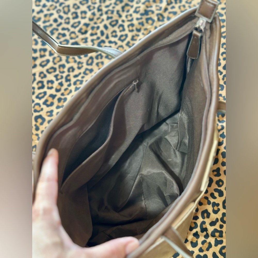 Gold Metallic Tote Bag - Picture 3 of 11